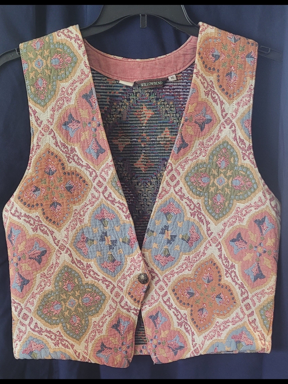 Beautiful Willowbend Tapestry Vest.